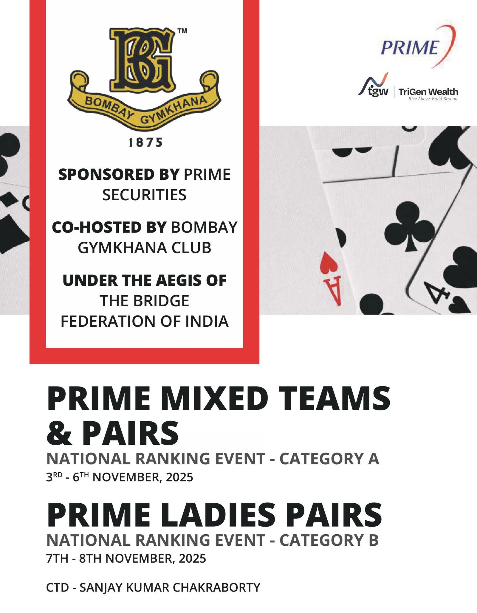 PRIME MIXED & LADIES TOURNAMENT 2025
